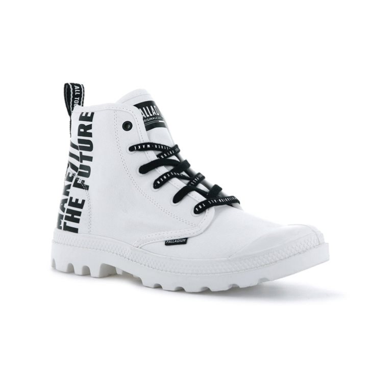 Bottes Palladium Pampa Hi Future Femme Blanche | FR JSQ704I